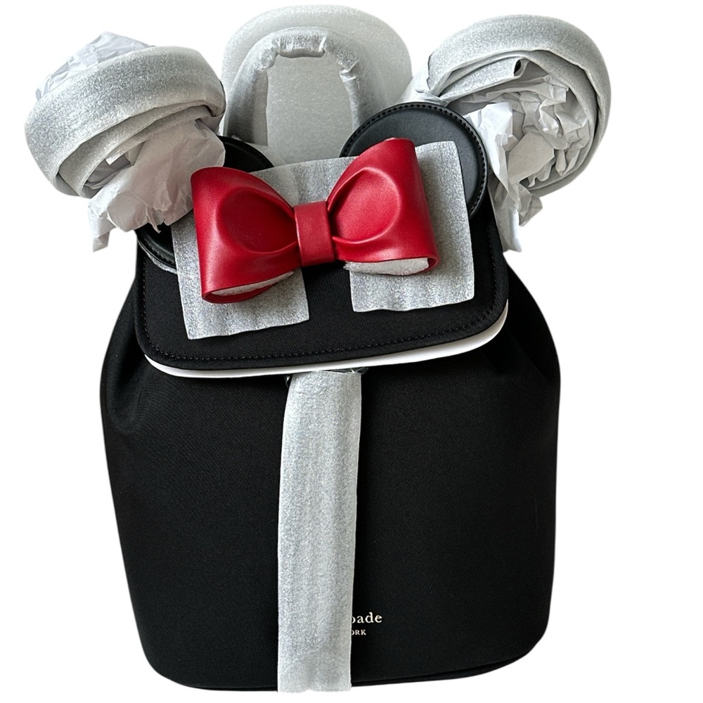 Kate Spade New York Disney X Minnie 3d Flap Backpack - Picture 2 of 5